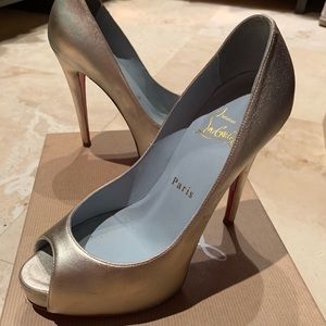 Christian Louboutin Vendome 120 Metallic Heels